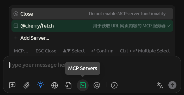 Enable MCP