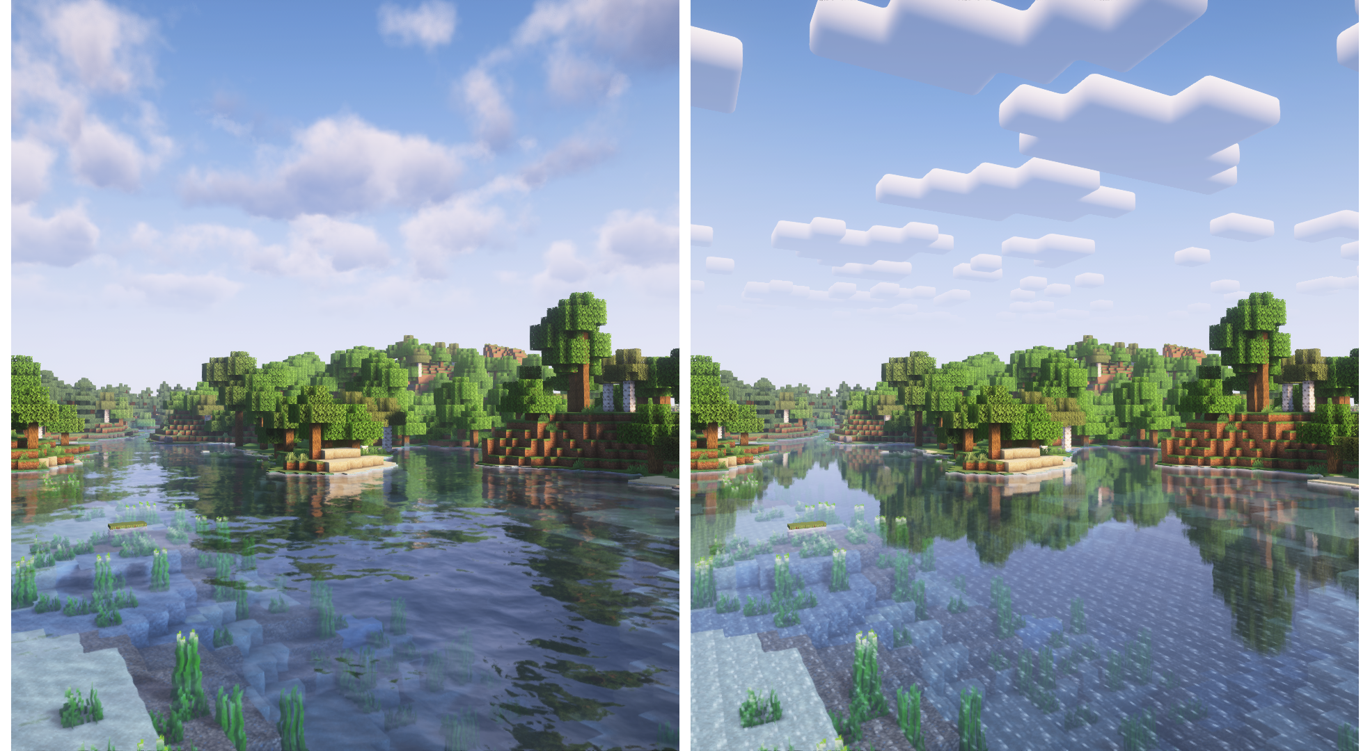 Complementary Shaders 预览